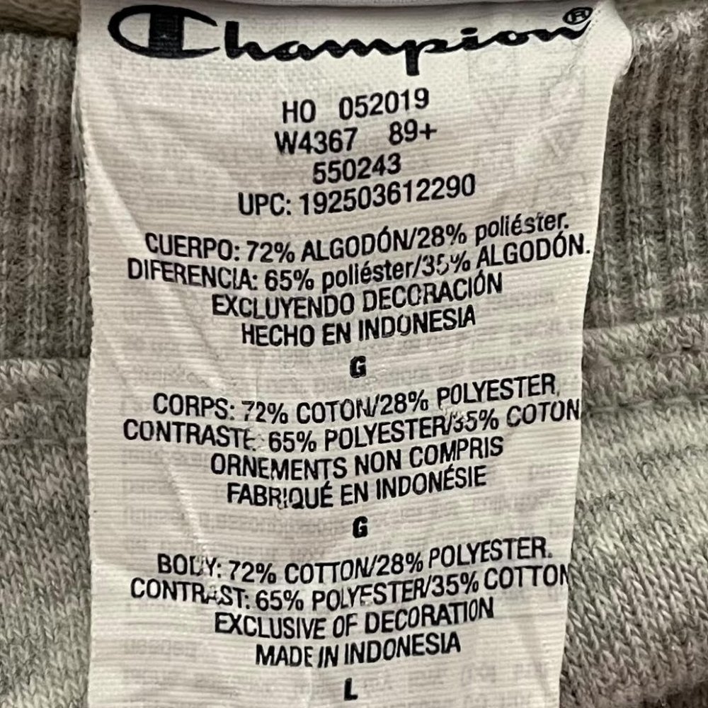 Champion Large Powerblend Sweatshirt - Picture 6 of 7